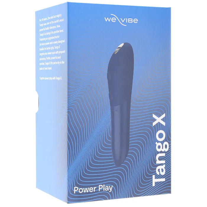 WeVibe Vibrators WeVibe Tango X Power Play Bullet Vibe in Midnight Blue WeVibe Vibrators WeVibe Tango X Power Play Bullet Vibe in Midnight Blue