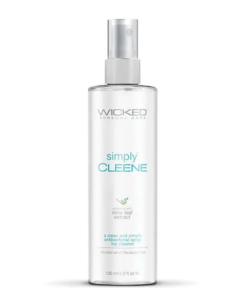Wicked Sensual Care Simply Cleene 4 Oz Toy Cleaner Wicked Lubes Vibrators