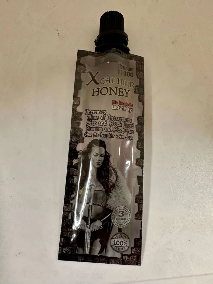Xcalibur Honey Platinum 11000 12 Sachets Display for Lasting Sexual Vitality Assorted Pill Vendors Female Sex Toys