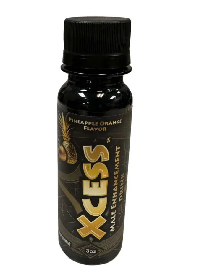 Xcess Pineapple Orange Energy Drink Display Male Enhancement Drink Assorted Pill Vendors Male Sex Toys