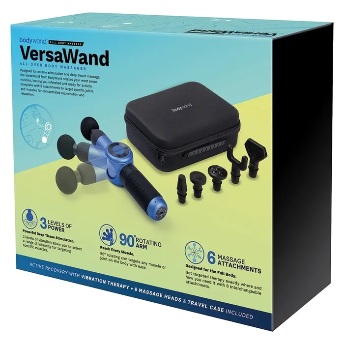 Xgen Vibrators Bodywand VersaWandBlue Xgen Vibrators Bodywand VersaWandBlue