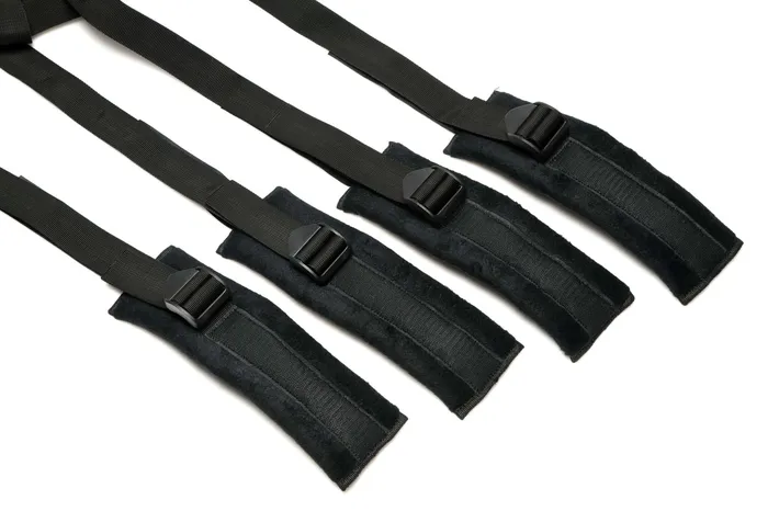 XR Brands Couples Deluxe Bed Restraint System Bedroom Bliss Lovers Bondage Kit