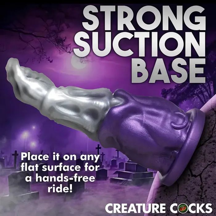XR Brands Dildos Creature Cocks Grim Reaper Silicone Dildo Embrace the Touch of Death