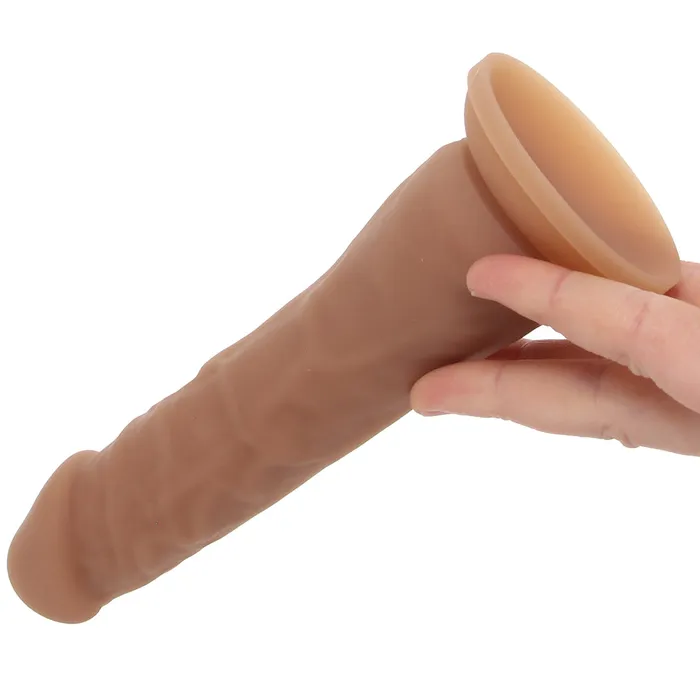 XR Brands Dildos EasyRiders 7 Inch Silicone Dildo in Tan