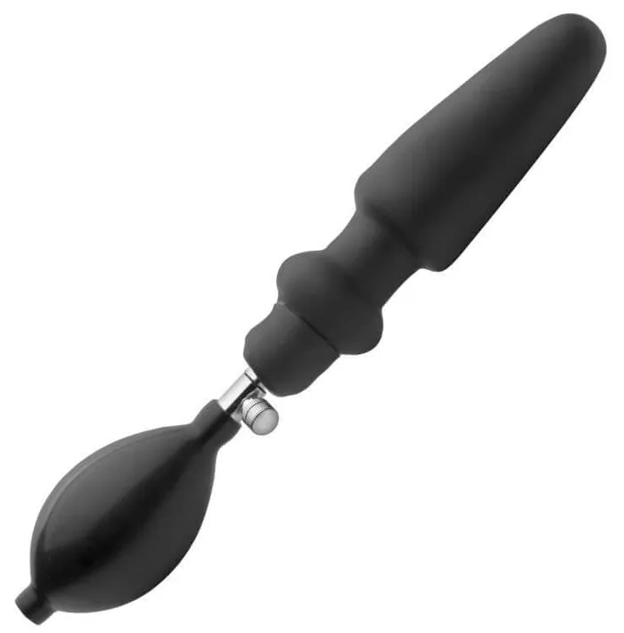 XR Brands Male Sex Toys Master Series Expander Inflatable Anal Plug with Pump Explore Limitless Pleasure XR Brands Male Sex Toys Master Series Expander Inflatable Anal Plug with Pump Explore Limitless Pleasure
