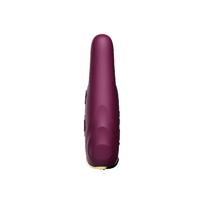 ZALO Nave Vibrating Nipple Clamps Velvet Purple ZALO Vibrators