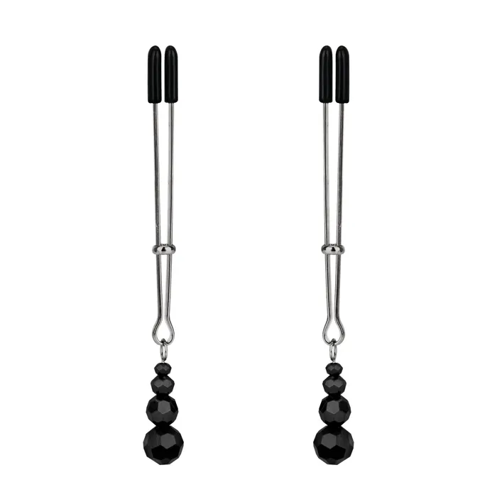 Adjustable Weighted Tweezer Nipple Clips Lux Fetish Female Sex Toys