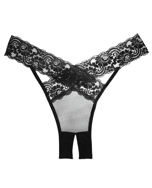 Allure Lingerie Vibrators Adore Sheer Lace Desire Panty One Size Fits Most Allure Lingerie Vibrators Adore Sheer Lace Desire Panty One Size Fits Most