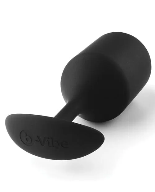 Anal bVibe bVibe Weighted Snug Plug 4 257 G Black Anal bVibe bVibe Weighted Snug Plug 4 257 G Black