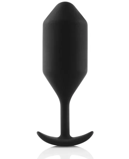 Anal bVibe bVibe Weighted Snug Plug 4 257 G Black Anal bVibe bVibe Weighted Snug Plug 4 257 G Black