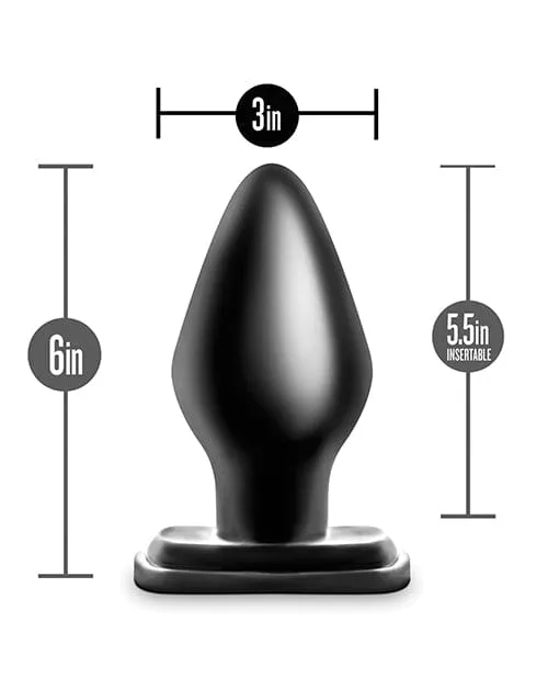 Anal Blush Novelties Blush Anal Adventures XXL Plug Black Anal Blush Novelties Blush Anal Adventures XXL Plug Black