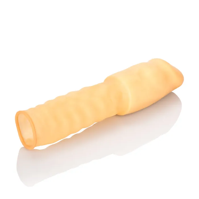 Anal CalExotics 3 Inch Smooth Latex Extension Ivory Anal CalExotics 3 Inch Smooth Latex Extension Ivory