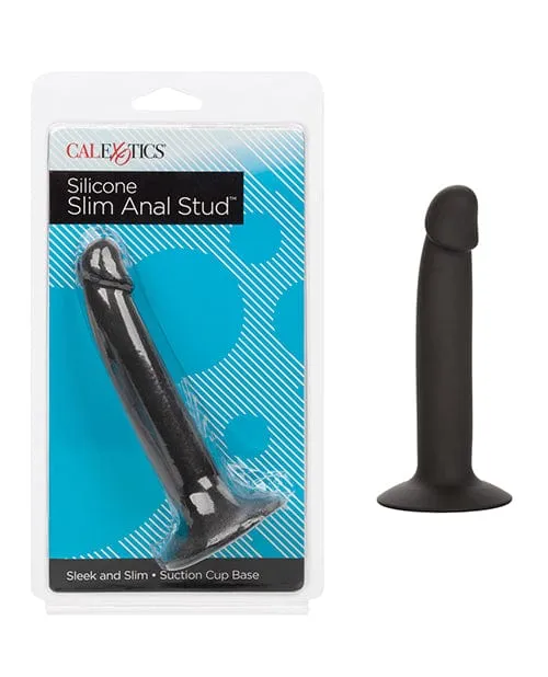 Anal CalExotics Silicone Slim Anal Stud Black