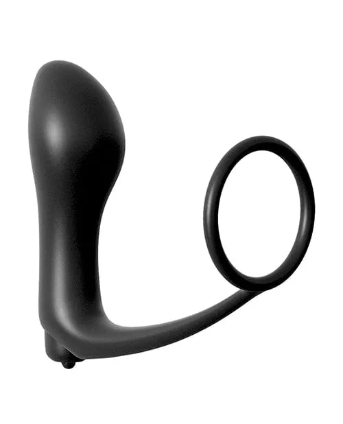Anal Fantasy Collection Ass Gasm Vibrating Plug with Cockring Pipedream Products Male Sex Toys Anal Fantasy Collection Ass Gasm Vibrating Plug with Cockring Pipedream Products Male Sex Toys