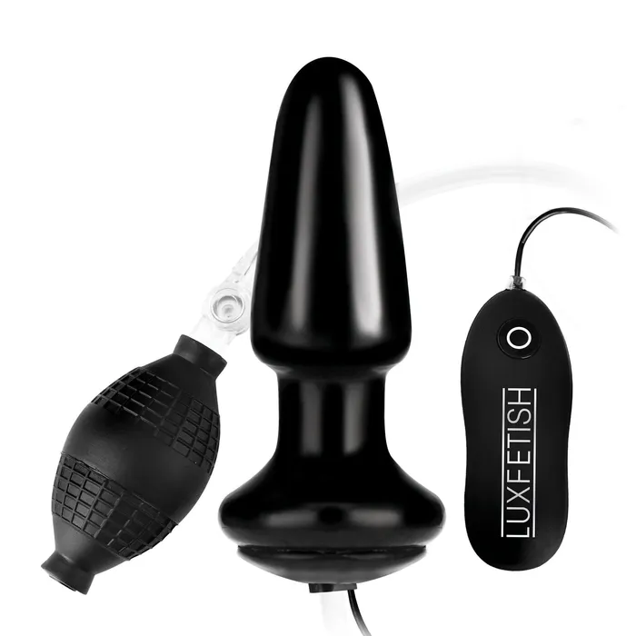 Anal Lux Fetish 4 Inflatable Vibrating Butt Plug
