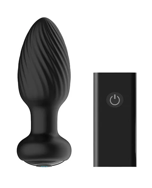 Anal Nexus Nexus Tornado Rotating Vibrating Butt Plug Black Anal Nexus Nexus Tornado Rotating Vibrating Butt Plug Black
