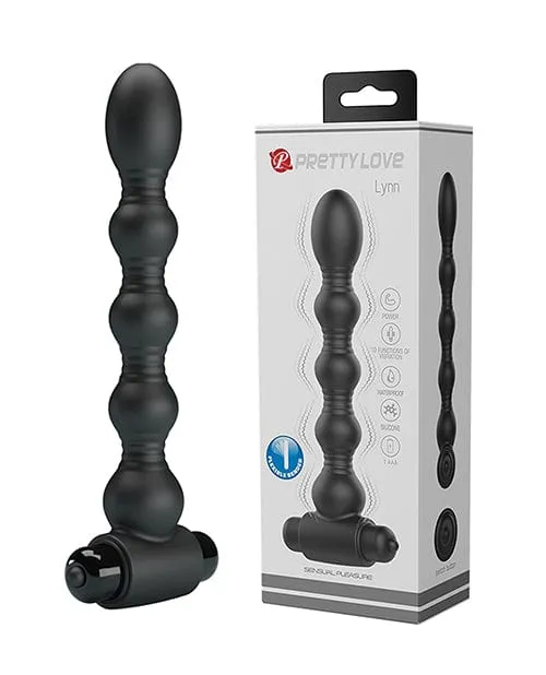 Anal Pretty Love Pretty Love Lynn Vibrating Beads Black