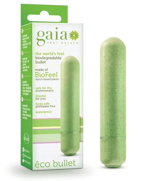 Blush Gaia Eco Bullet Blush Novelties Vibrators Blush Gaia Eco Bullet Blush Novelties Vibrators