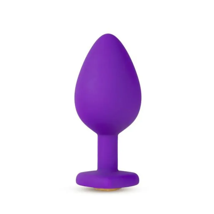 Blush Novelties Anal Temptasia Bling Plug Medium Purple Blush Novelties Anal Temptasia Bling Plug Medium Purple