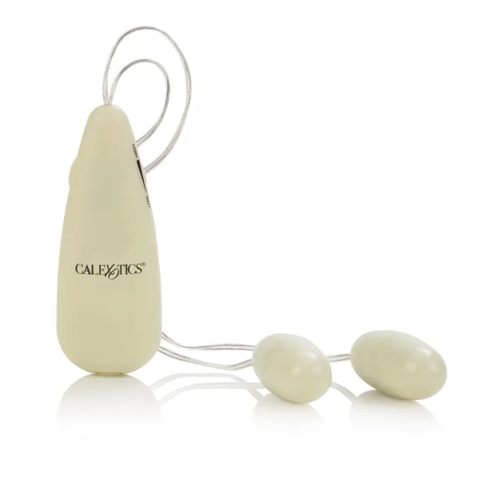 CalExotics Female Sex Toys GlowintheDark Pocket Exotics Vibrating Glowing Double Bullets CalExotics Female Sex Toys GlowintheDark Pocket Exotics Vibrating Glowing Double Bullets