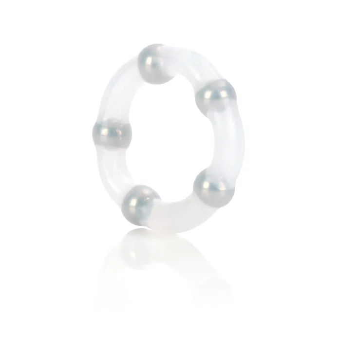 CalExotics Male Sex Toys Metallic Bead Ring CalExotics Male Sex Toys Metallic Bead Ring