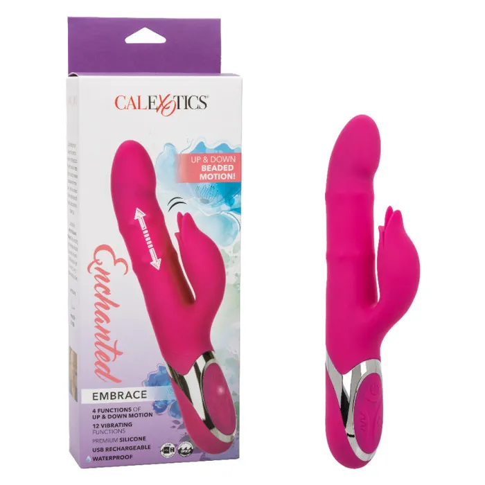Calexotics Vibrators Enchanted Embrace Pink