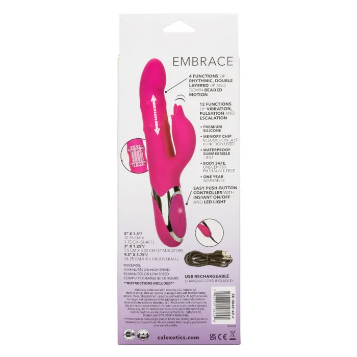 Calexotics Vibrators Enchanted Embrace Pink Calexotics Vibrators Enchanted Embrace Pink