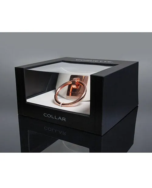 Coquette International Vibrators Pleasure Collection Adjustable Collar White rose Gold Coquette International Vibrators Pleasure Collection Adjustable Collar White rose Gold