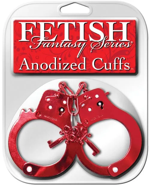 Couples Fetish Fantasy Series Anodized Cuffs Pipedream Products