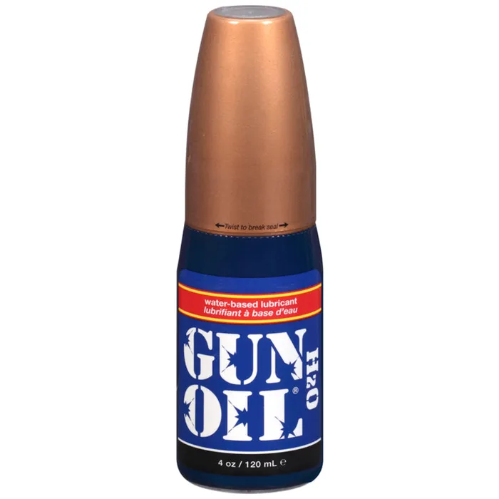 Couples Gun Oil Pink Lubricant Gun Oil H2O 4 Oz