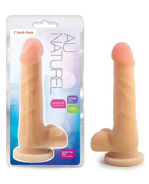 Dildos Blush Novelties Blush Au Naturel 7 Sam Beige
