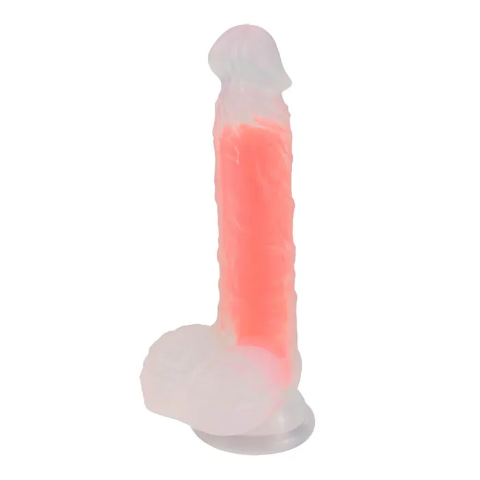 Dildos Honeysx Honeysx Giant multiribbon sucker silicone dildo