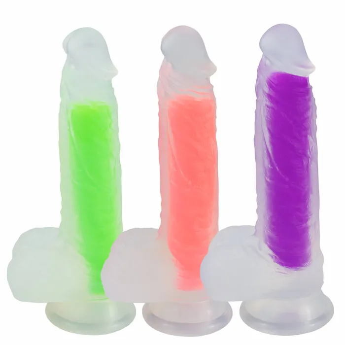 Dildos Honeysx Honeysx Giant multiribbon sucker silicone dildo