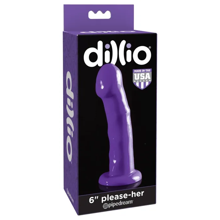 Dillio Purple 6 Please Her Pipedream Vibrators Dillio Purple 6 Please Her Pipedream Vibrators