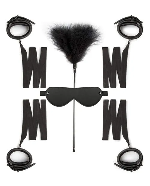 Easy Toys Couples Easy Toys Beginners 6 Piece Beginners Bondage Set Black Easy Toys Couples Easy Toys Beginners 6 Piece Beginners Bondage Set Black