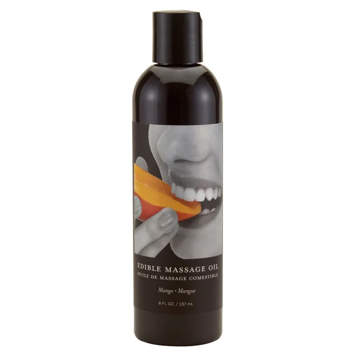 Edible Massage Oil 8 Oz Mango Earthly Body Couples