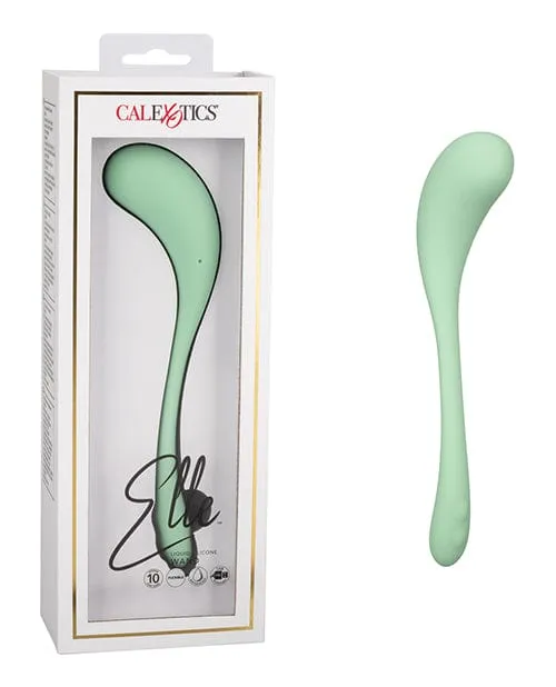 Elle Liquid Silicone Wand Green CalExotics Female Sex Toys
