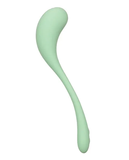 Elle Liquid Silicone Wand Green CalExotics Female Sex Toys Elle Liquid Silicone Wand Green CalExotics Female Sex Toys