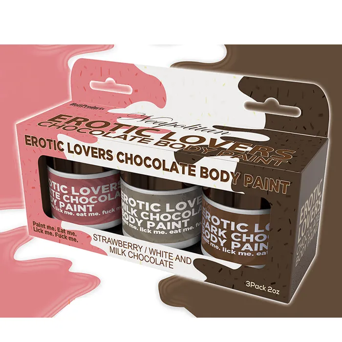 Erotic Body Paints Neopolitan Flavors Hott Products Unlimited Female Sex Toys Erotic Body Paints Neopolitan Flavors Hott Products Unlimited Female Sex Toys