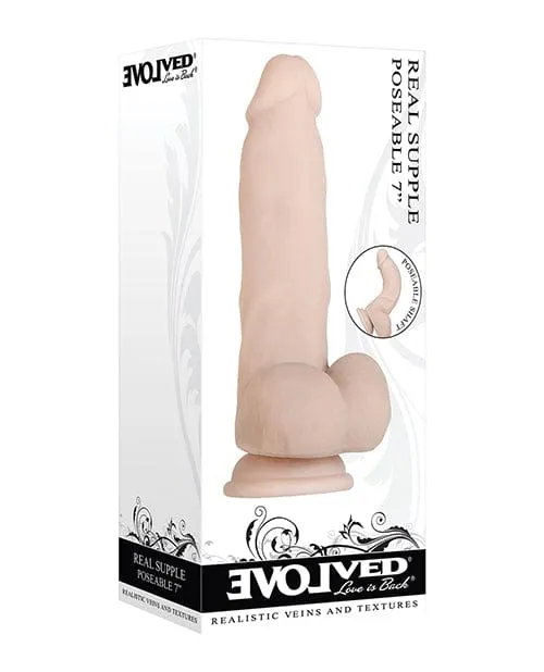 Evolved Real Supple Poseable 7 Evolved Novelties Dildos