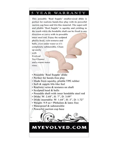 Evolved Real Supple Poseable 7 Evolved Novelties Dildos Evolved Real Supple Poseable 7 Evolved Novelties Dildos