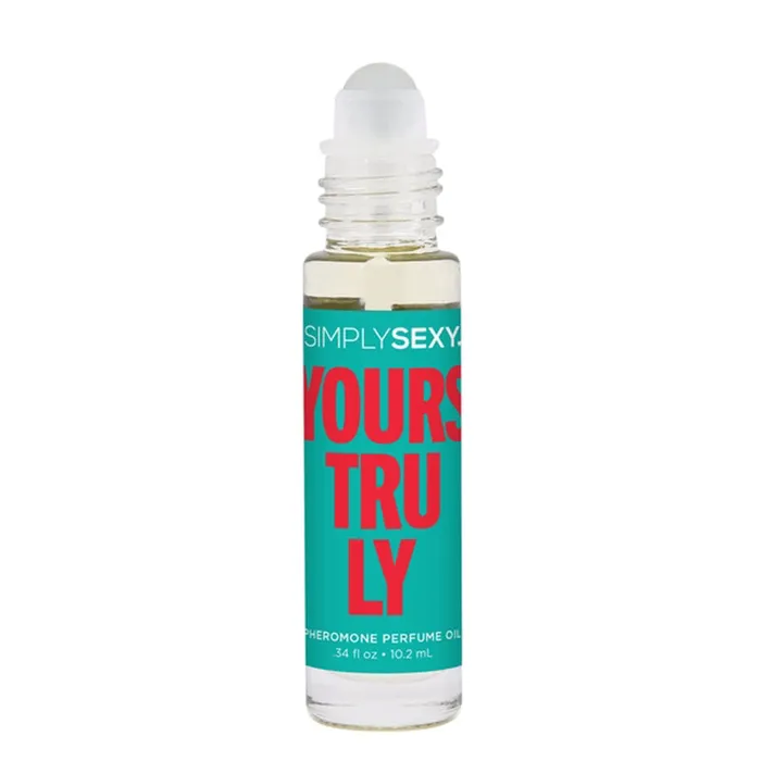Female Sex Toys Classic Brands Simply Sexy Pheromone Perfume Oil Yours Truly Roll on 34 Oz