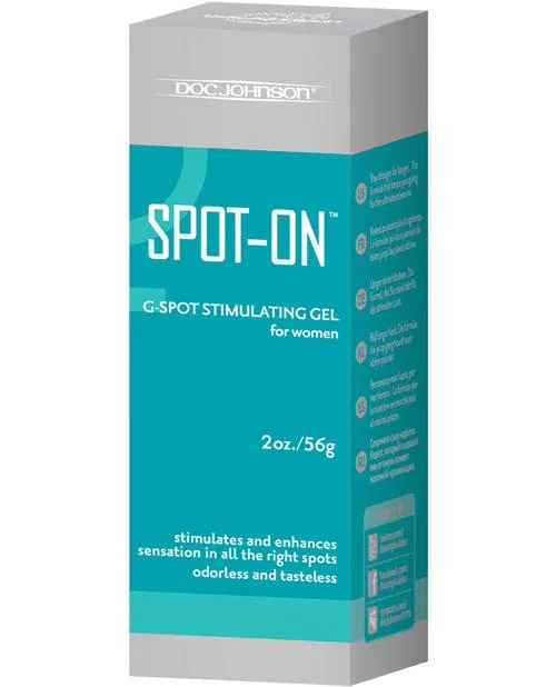 Female Sex Toys Doc Johnson Spot On GSpot Stimulating Gel For Women 2 Oz Tube