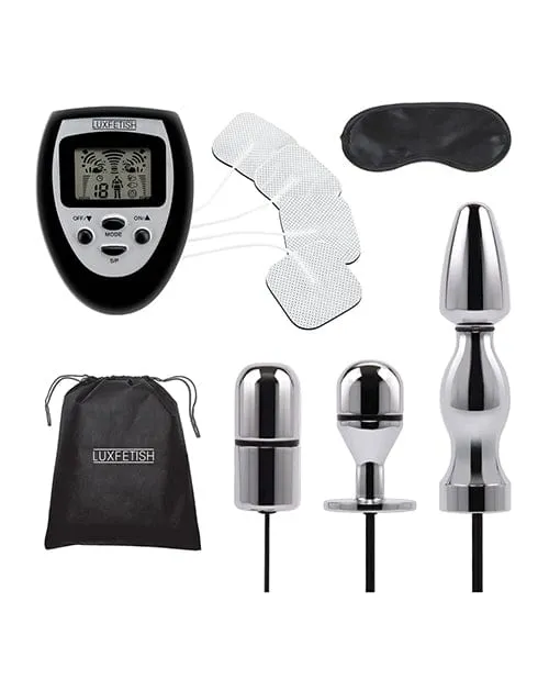 Female Sex Toys Lux Fetish 9 Pc Electro Sex Ultra Shock Set Lux Fetish Female Sex Toys Lux Fetish 9 Pc Electro Sex Ultra Shock Set Lux Fetish