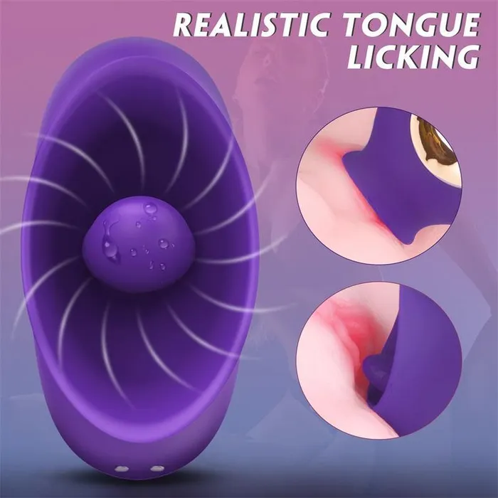 Female Sex Toys PHANXY PHANXY 2 in 1 Licking Vibrating Tongue Vibrator clitoral vibrator