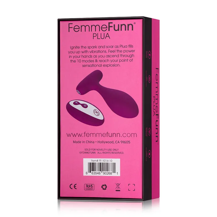 Femme Funn Anal Femme Funn PLUA Plug Fuchsia