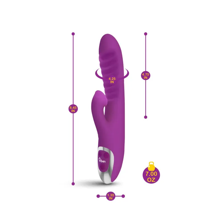 Frenzy Rabbit Vibe With Clitoral Suction Berry Viben Female Sex Toys Frenzy Rabbit Vibe With Clitoral Suction Berry Viben Female Sex Toys