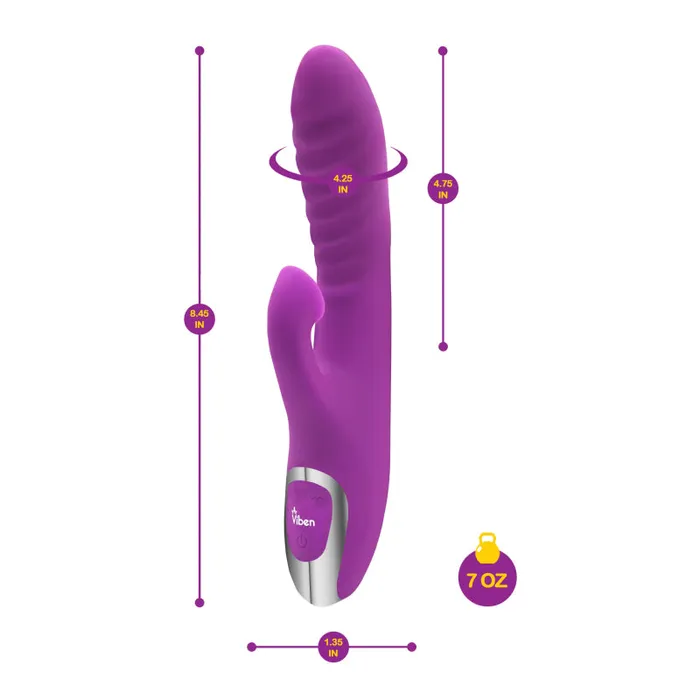 Frenzy Rabbit Vibe With Clitoral Suction Berry Viben Female Sex Toys Frenzy Rabbit Vibe With Clitoral Suction Berry Viben Female Sex Toys