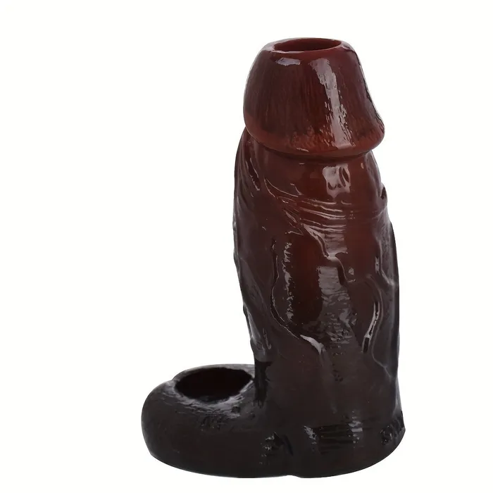 FRRK Male Sex Toys S8111 Openended Penis Sleeve With Antidrop Ring Hollow Dildo