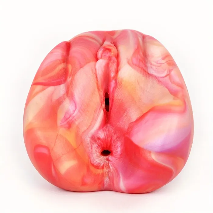 FRRK Realistic Textured Tight Vaginal Silicon Pocket Pussy Penis Exercise Masturbator Male Sex Toys